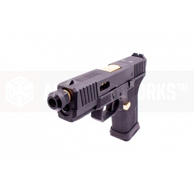 EMG / SAI Tier One 2.0 Compact Pistol (Aluminium / Gas) - Gold + Blk