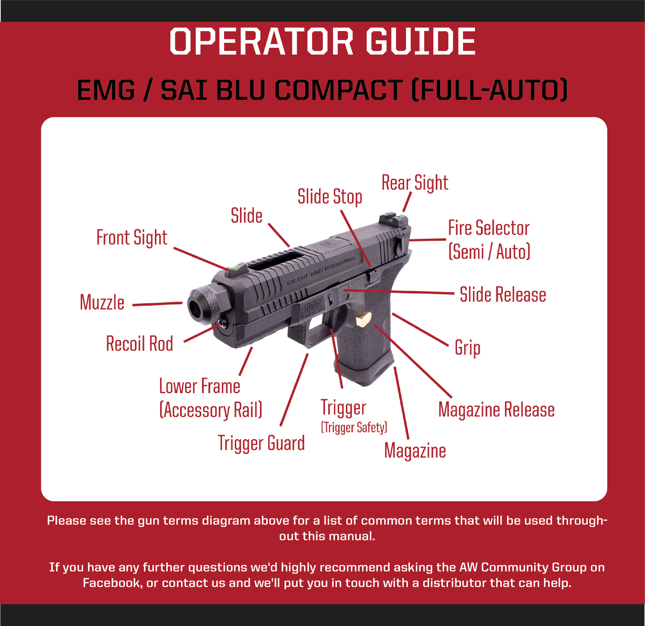 Operators Guides Setting BL0250 Operator Guide